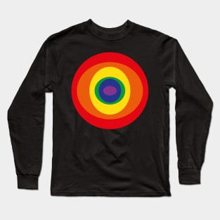 Pop Mod Circles #6 Long Sleeve T-Shirt